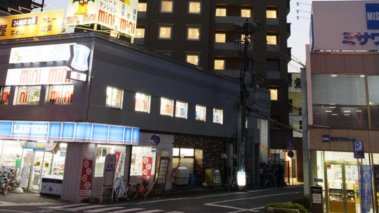 Toyoko Inn Okayama Eki Nishi Guchi Migi Exterior foto